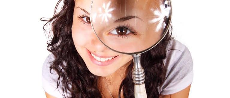 She's looking at you